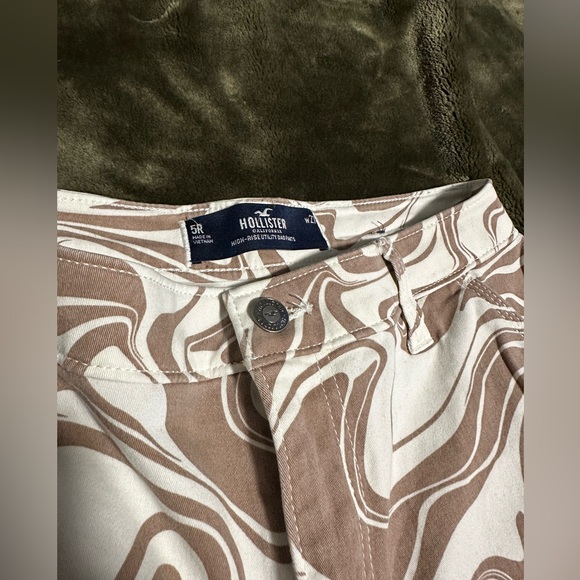 Hollister patterned Utility Dad Pants size 5R (27) - Picture 5 of 5